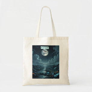 What Are You Doing? – If The Moon Could Talk Tote Bag