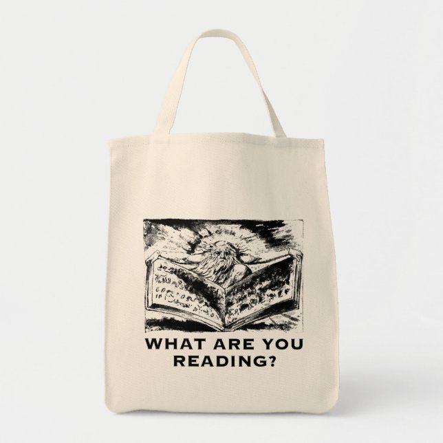 What Are You Reading Urizen Tote Bag (Front)