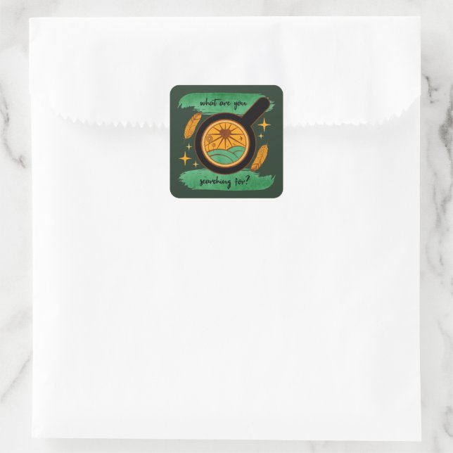 What Are You Searching For Sticker (Bag)