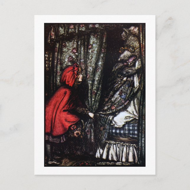 What Big Teeth You Have Postcard (Front)