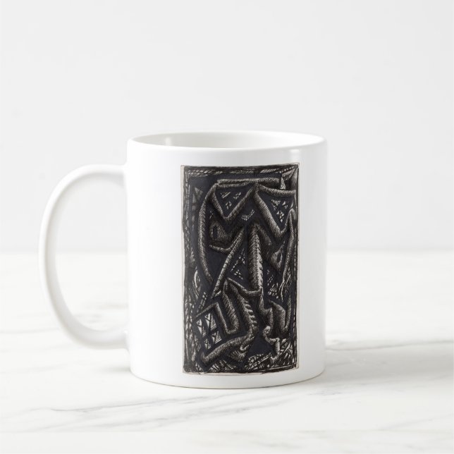 What-can-he-know Coffee Mug (Left)