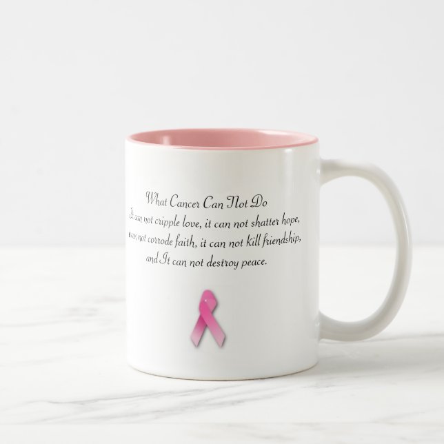 What Cancer Can Not Do - Mug (Right)