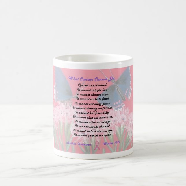 What Cancer Cannot Do Coffee Mug (Center)