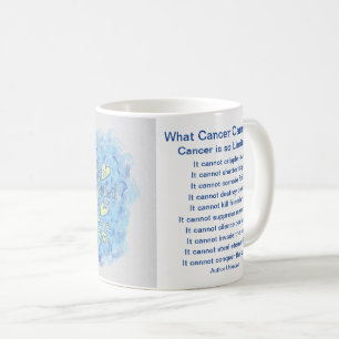 What Cancer Cannot Do Poem Angel Coffee Mug Cup