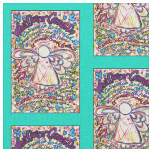 What Cancer Cannot Do Poem Angel Fabric Material