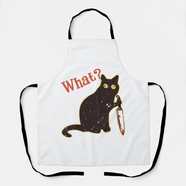 What - cat owner apron (Front)