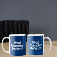 What Character Defects? – Funny Sobriety Gift