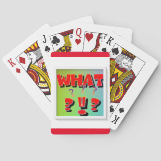 What? Classic Playing Cards