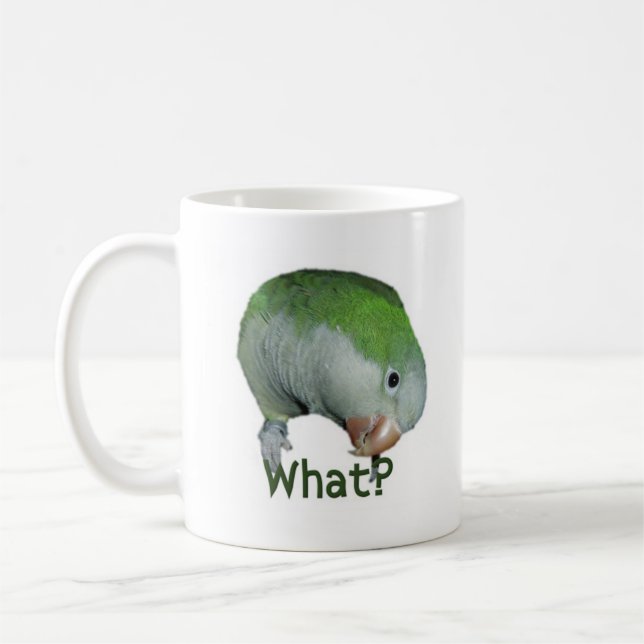 What? Coffee Mug (Left)