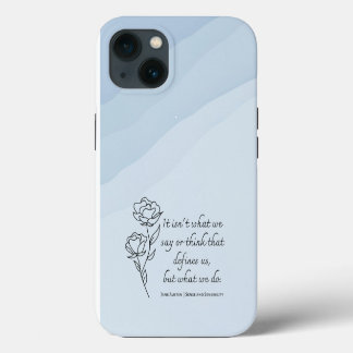 What Defines Us iPhone 13 Case