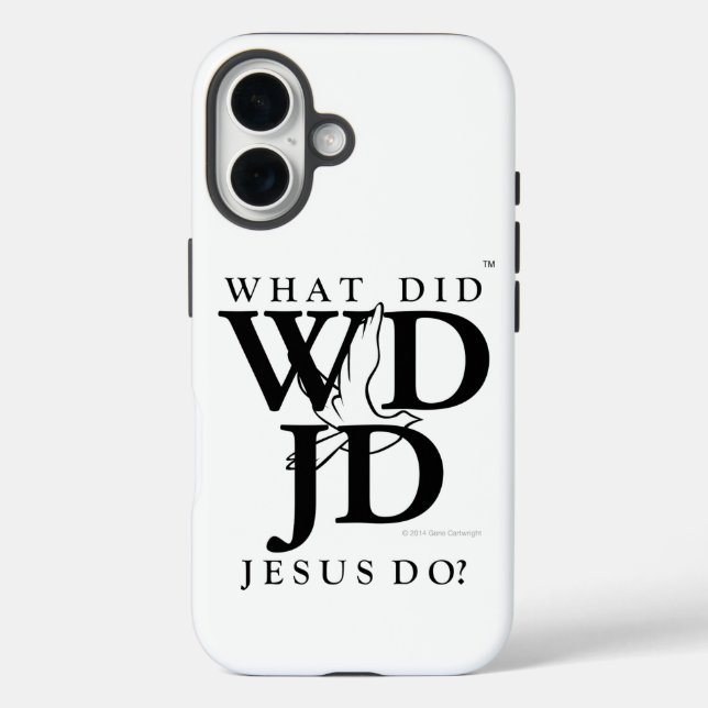 What Did Jesus Do? Case-Mate iPhone Case (Back)