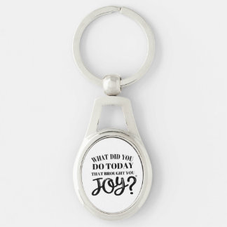 What did you do today that brought you joy® key ring