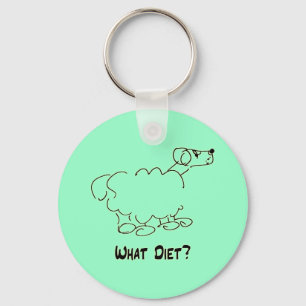 What Diet? Keychain
