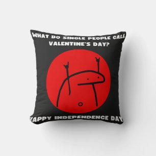 What Do Single People Call Valentine`s Day? Cushion