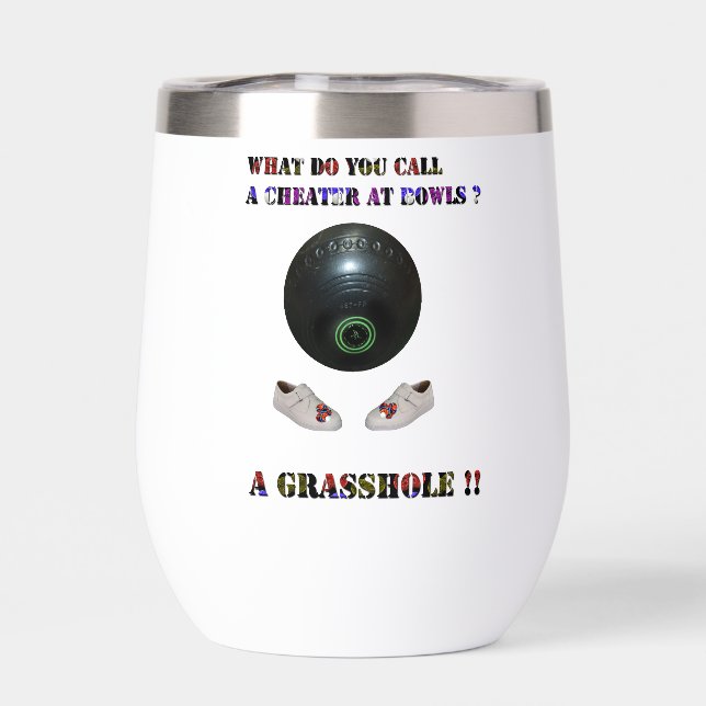 What Do You A Cheat At  Lawn Bowls, (Back)