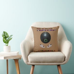 What Do You Call A Cheater At Lawn Bowls, Funny Cushion