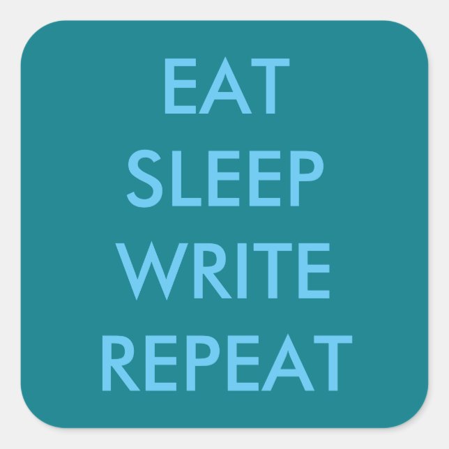 What do you do? square sticker (Front)