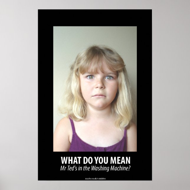 What Do You Mean Poster (Front)