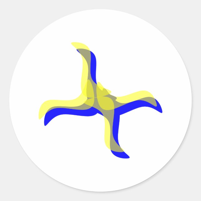 what do you see classic round sticker (Front)