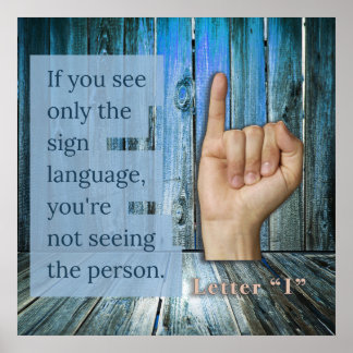 What do you see? Sign Language