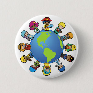 What Do You Want To Be (When You Grow Up) ? 6 Cm Round Badge