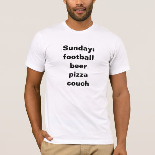 WHAT DOES SUNDAY MEAN TO A MAN T-SHIRT