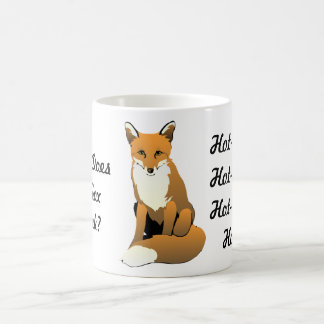 What Does the Fox Drink? Hot Tea! Mug