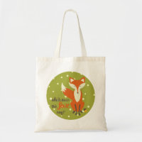 What Does the Fox Say | Canvas Tote Bag