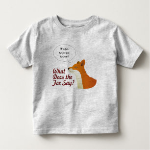 What Does the Fox Say Funny t-shirt
