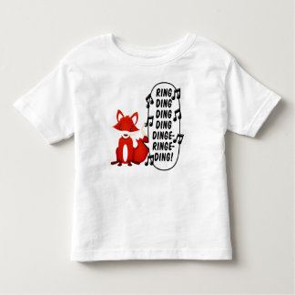 What does the fox say? toddler T-Shirt
