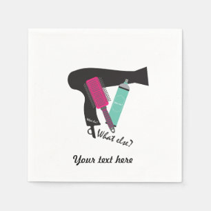 What else? Hairstyles tools Napkin