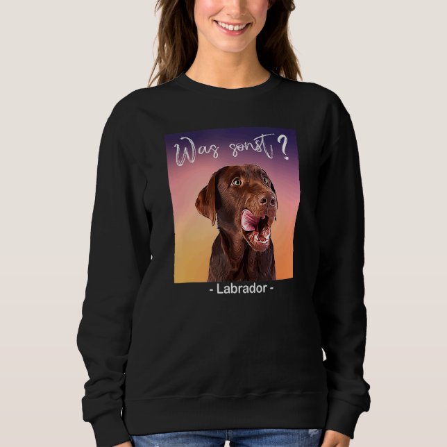 What Else Labrador Beautiful Dogs Sweatshirt (Front)