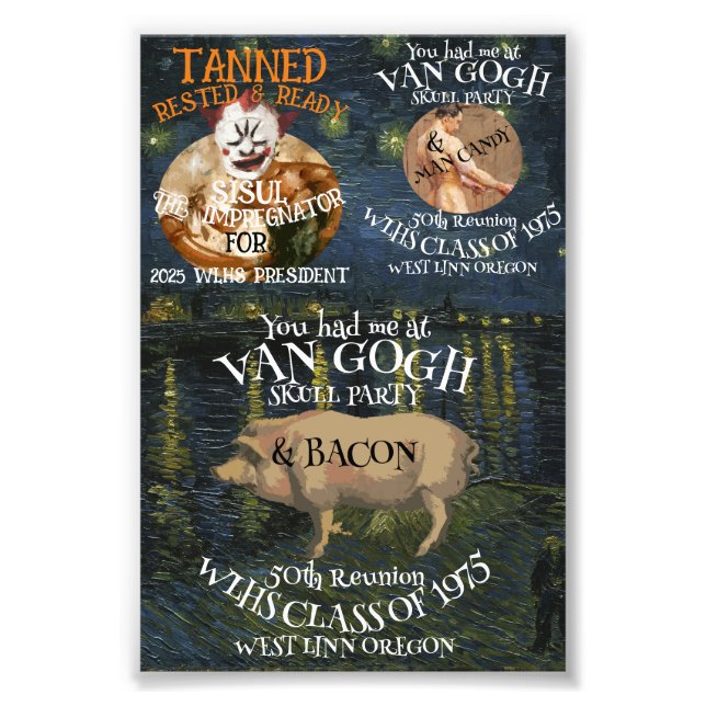 What Ever Happened to Mel's Baby Dawson City Yukon Photo Print (Front)