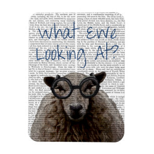 What Ewe Looking At Magnet
