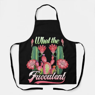 What Fucculent Cactus Succulents Plants Gardening Apron