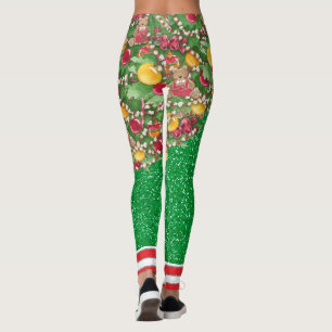 What Fun It Is To Be A Christmas Tree Leggings