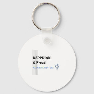 What God Cannot Do Does Not Exist Nsppd Prayer  Key Ring