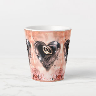 What God Has Put Together (Pink Rose) Latte Mug