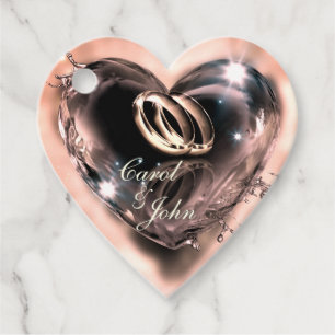 What God Has Put Together Wedding (Silver) Favour Tags
