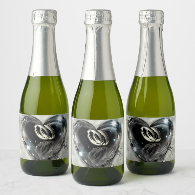 What God Has Put Together Wedding  Sparkling Wine Label (Bottles)
