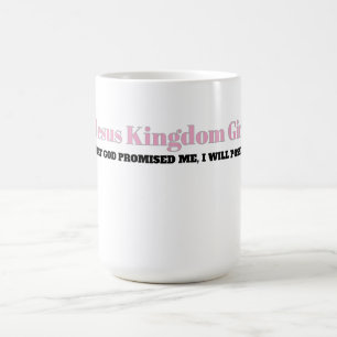 WHAT GOD PROMISED ME, I WILL POSSESS COFFEE MUG