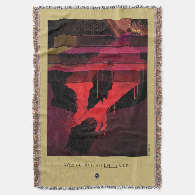 What Good is an Empty Cup? Throw Blanket (Front Vertical)