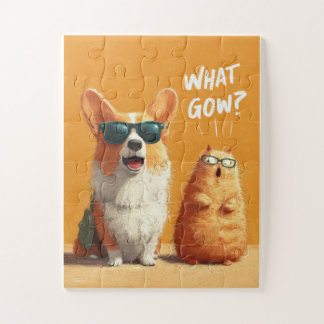What Gow? Corgi & Hamster Puzzle