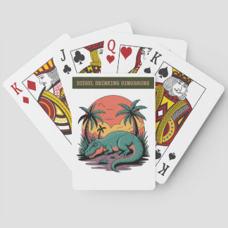 What happened playing cards