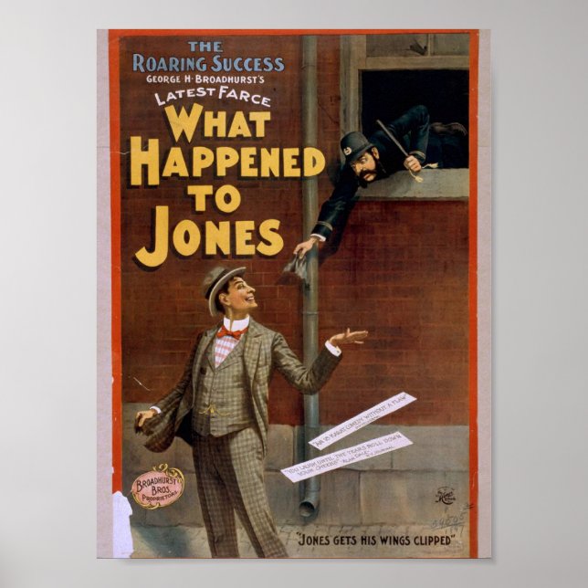 What happened to Jones Poster (Front)