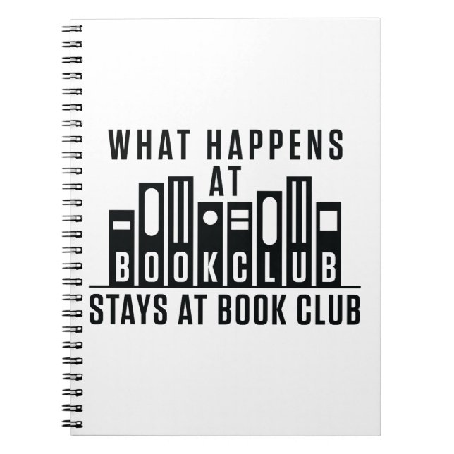 What Happens At Book Club Stays at Book Club (Front)
