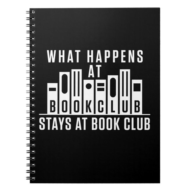 What Happens at Book Club Stays at Book Club (Front)