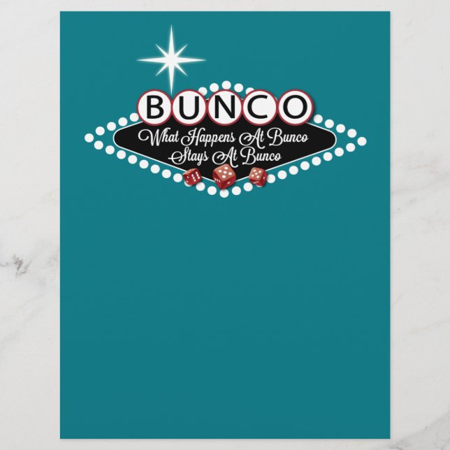What Happens At Bunco Stays At Bunco Fun (Front)
