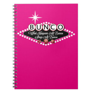 What Happens At Bunco Stays At Bunco Fun Notebook