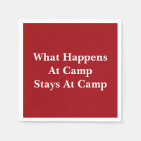 What happens at camp stays at camp
